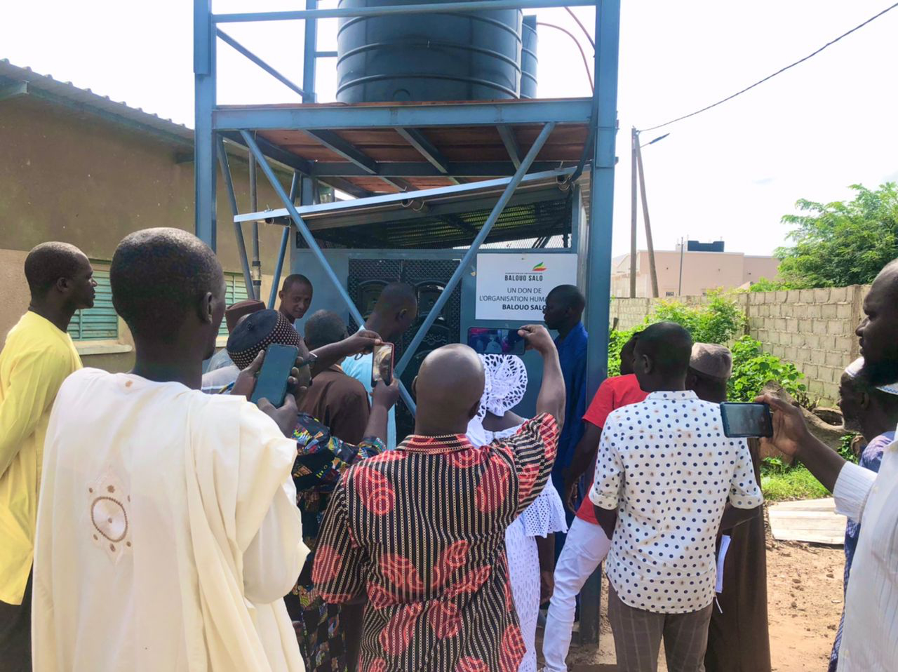 progetto balouo salo per acqua potabile in africa